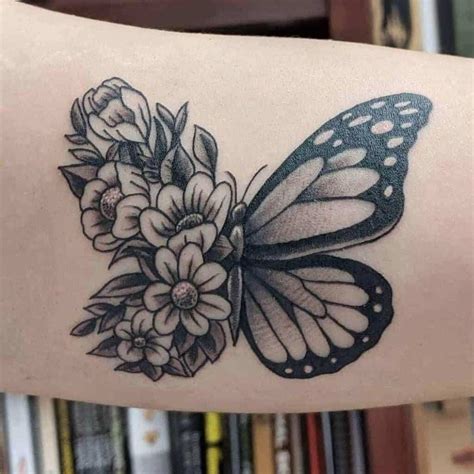 tatuajes de mariposas para mujer|la mitad de marioza tattoo.